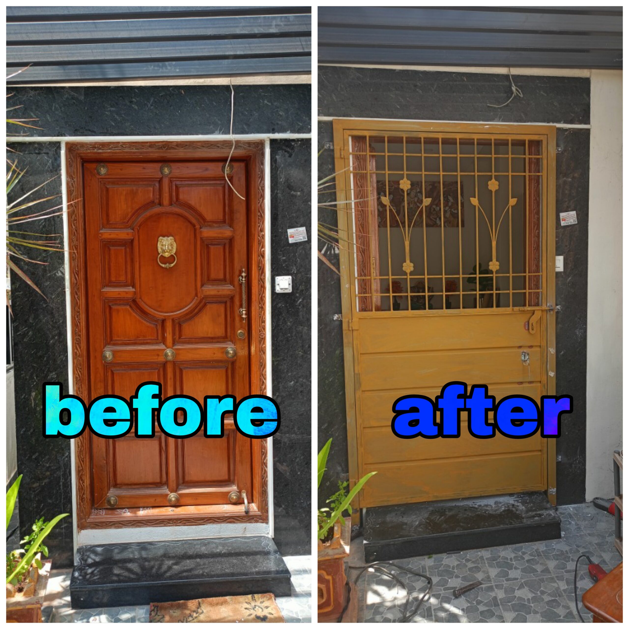 Safety door making service near me all grill work